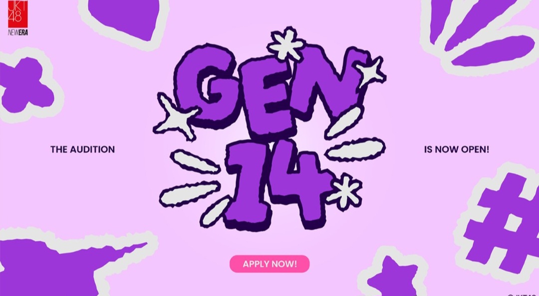 Audisi JKT48 Generasi 14 resmi dibuka hingga 28 Desember, dengan batas usia baru 13&ndash;17 tahun.