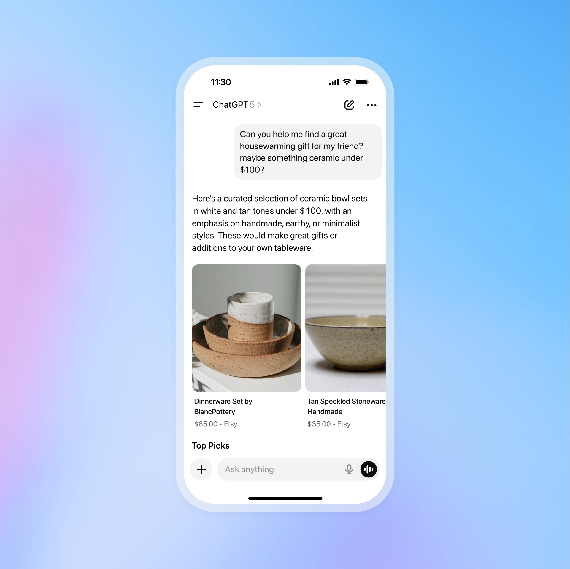 Fitur Shopping Research di ChatGPT kini hadir sebagai asisten belanja berbasis AI yang membantu pengguna mendapatkan rekomendasi produk paling relevan.