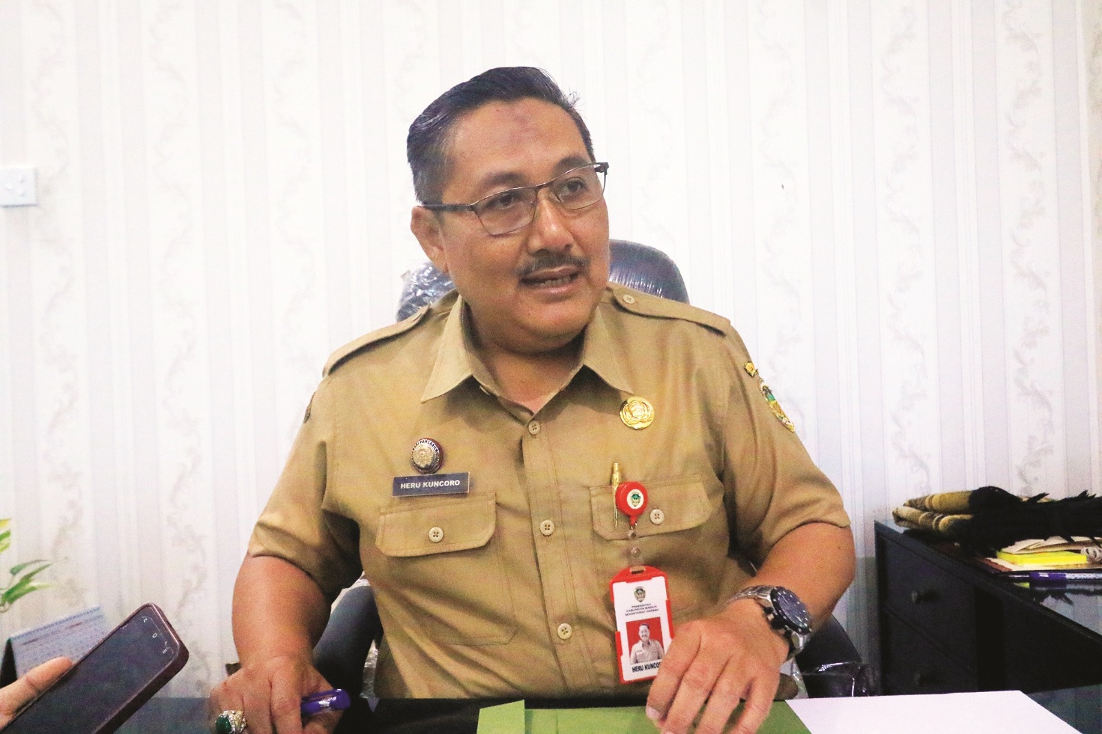 Kepala BKPSDM Kabupaten Madiun Heru Kuncoro.