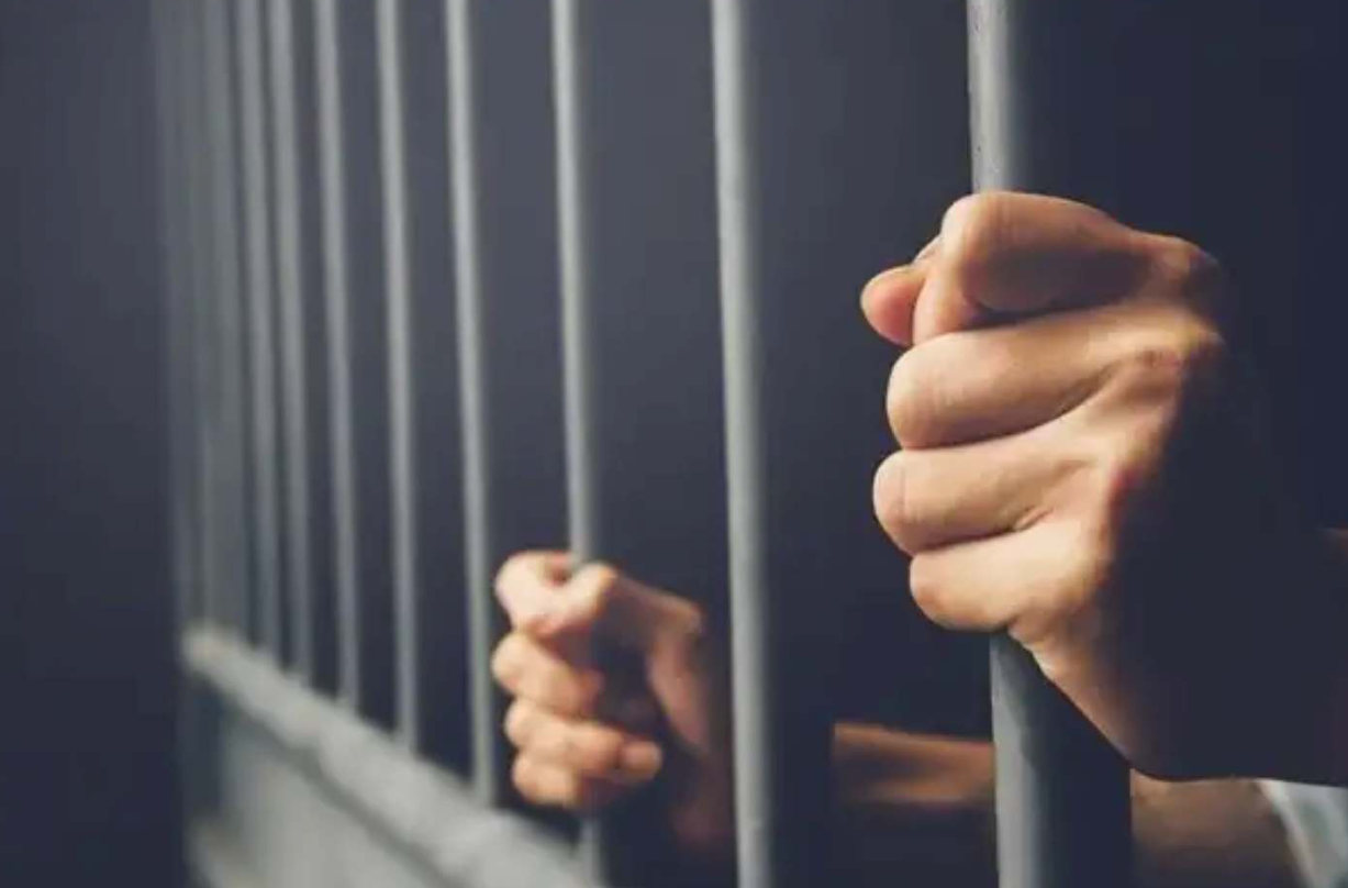 Ilustrasi ruang tahanan atau penjara.