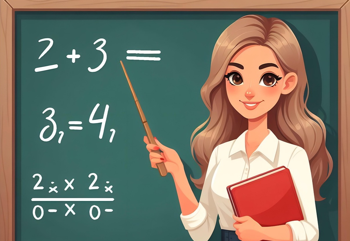 Ilustrasi guru.