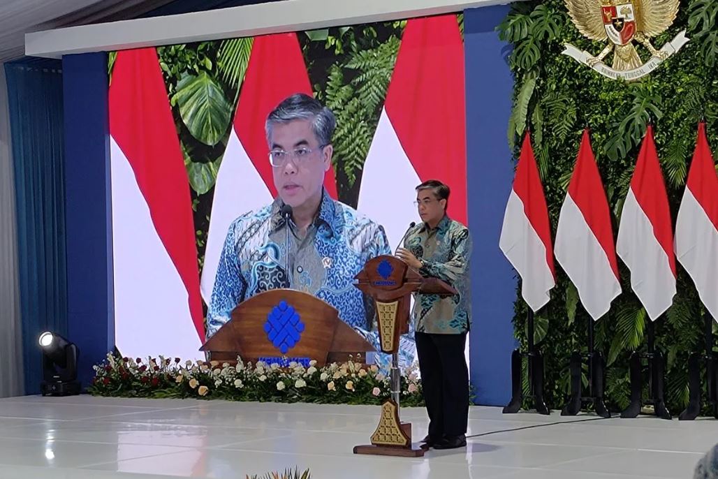 Menteri Ketenagakerjaan Yassierli dalam acara "Pembukaan Program Pemagangan Nasional Batch 2", di Jakarta, Rabu (26/11/2025).