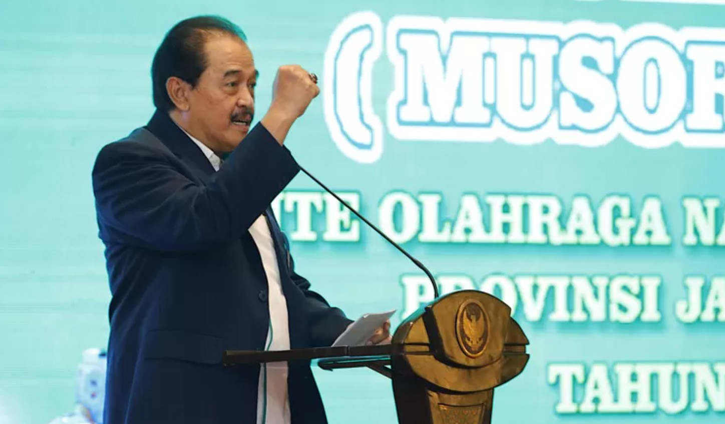 Direktur PT Widya Satria, Erlangga Satriagung. Perusahaan tersebut mengerjakan megaproyek Monumen Reog dan Museum Peradaban yang ditelisik KPK.