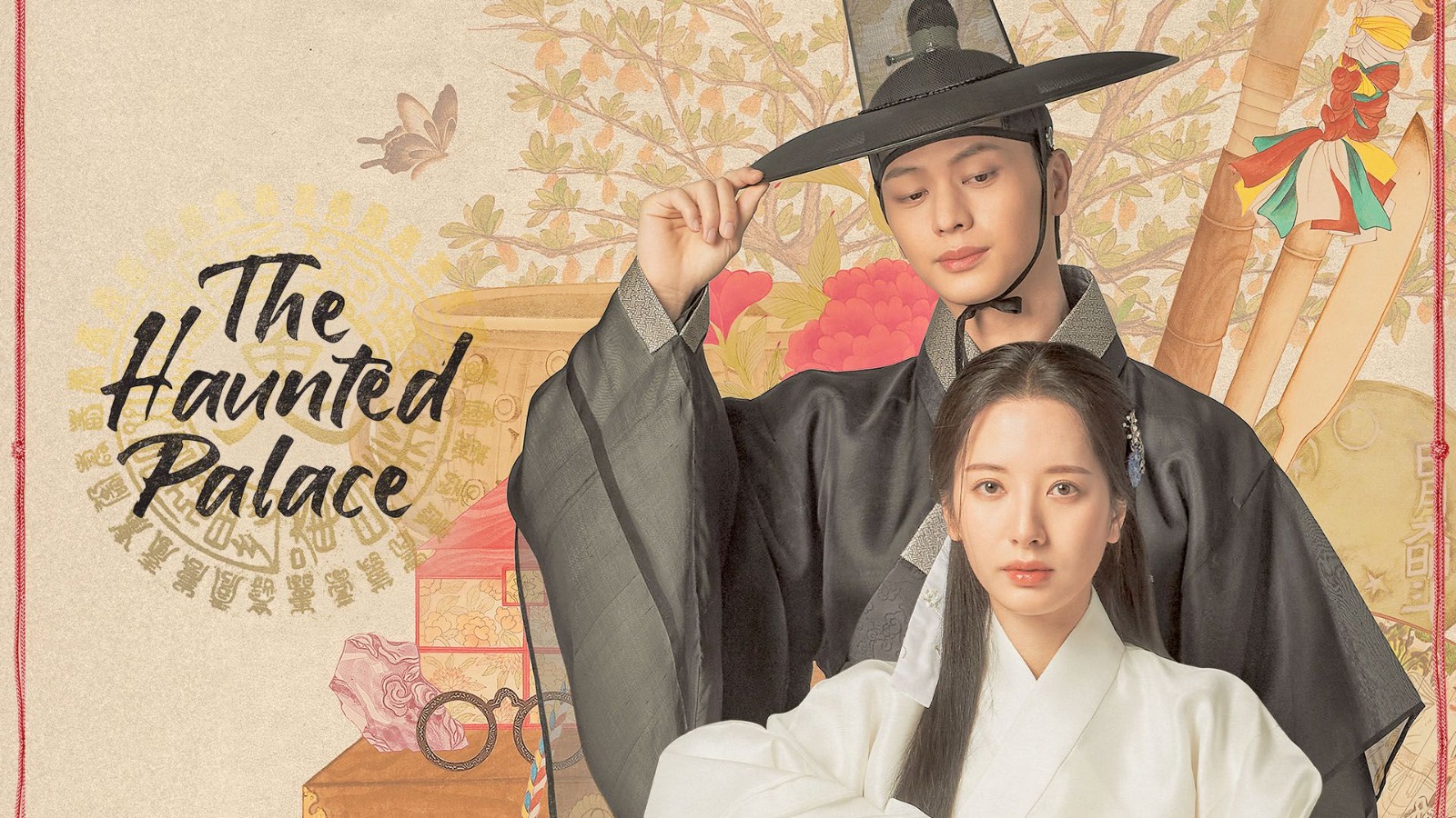 Bona jadi perajin kacamata yang terseret mitos Imoogi, Yook Sung-jae sebagai pangeran kerasukan. Visual mistis dan chemistry mereka bikin merinding sekaligus ngakak!