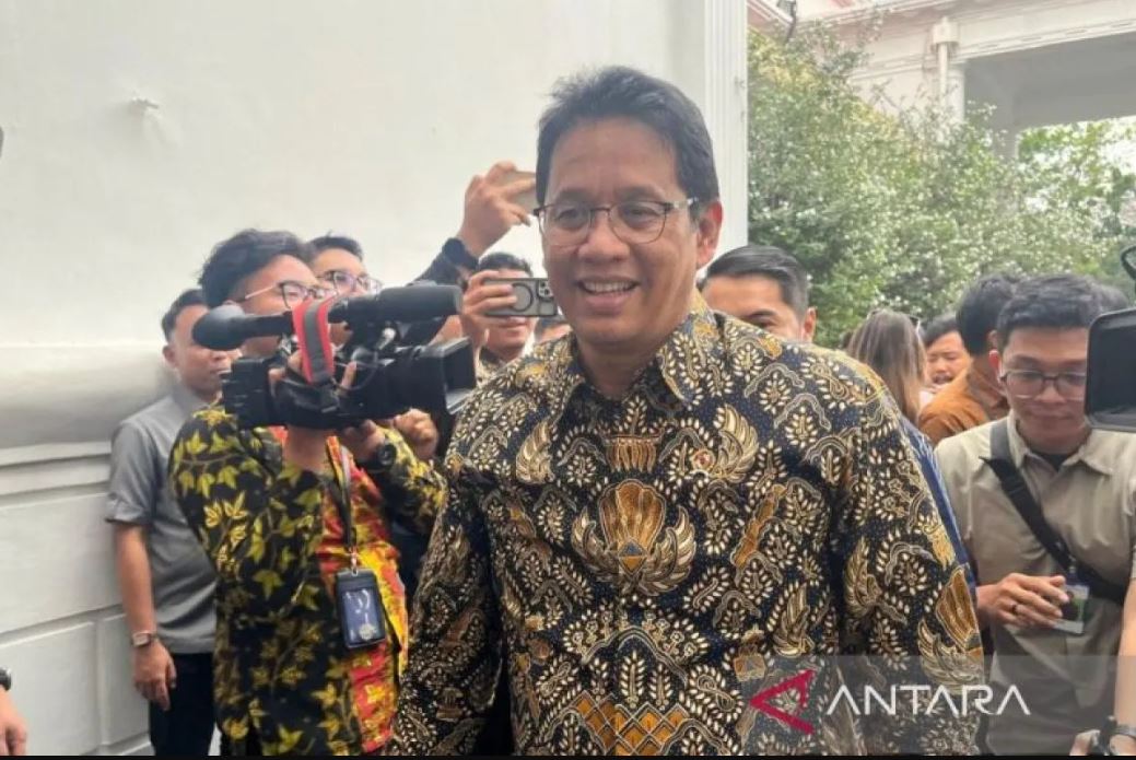 Menteri Keuangan Purbaya Yudhi Sadewa saat tiba di Kompleks Istana Kepresidenan, Jakarta, Kamis (27/11/2025).