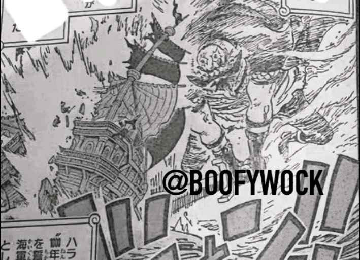 Harald menjadi pemburu bajak laut dalam cerita baca komik One Piece 1167 RAW.