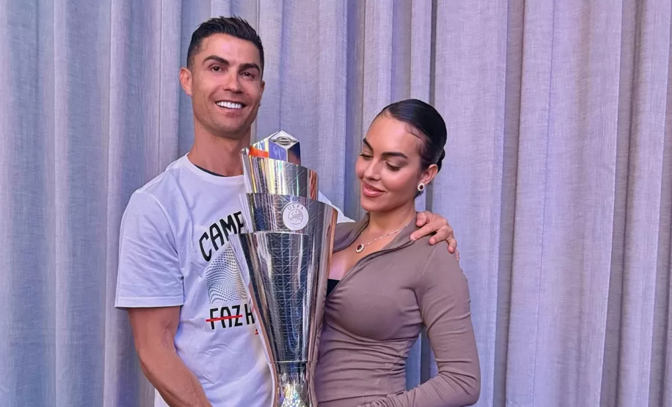 Cristiano Ronaldo dan Georgina Rodriguez.