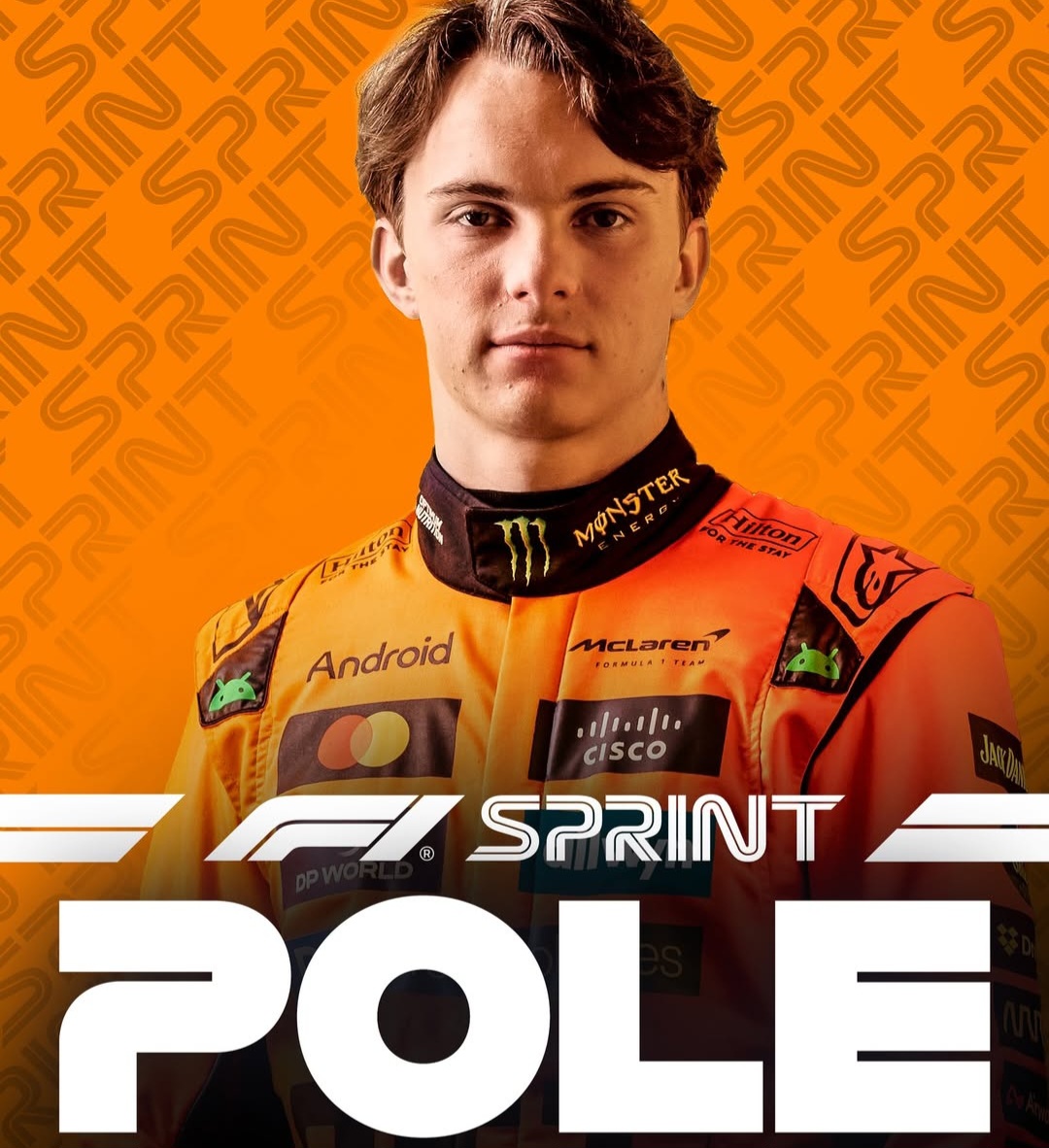 Oscar Piastri rebut pole sprint F1 Qatar 2025.