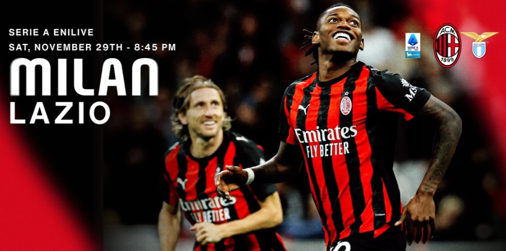 Milan vs Lazio pekan ke-13 Serie A.