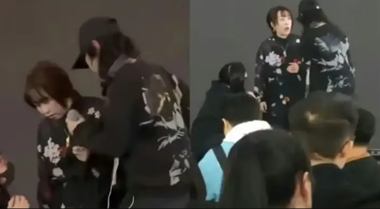 Penampilan Maki Otsuki tiba-tiba dihentikan saat membawakan lagu legendaris &ldquo;Memories&rdquo; dari anime One Piece, Jumat (28/11).
