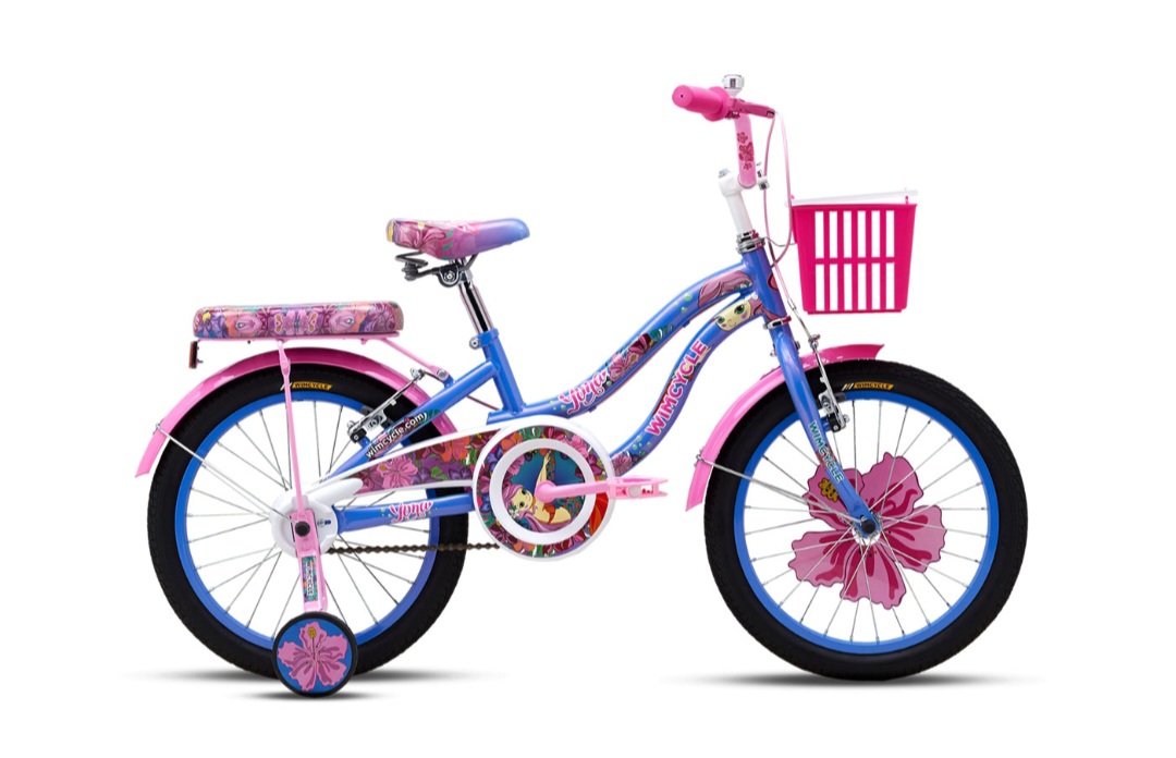Didesain untuk anak perempuan, Wimcycle Yuna SB 18 tampil memukau dengan tema putri duyung.