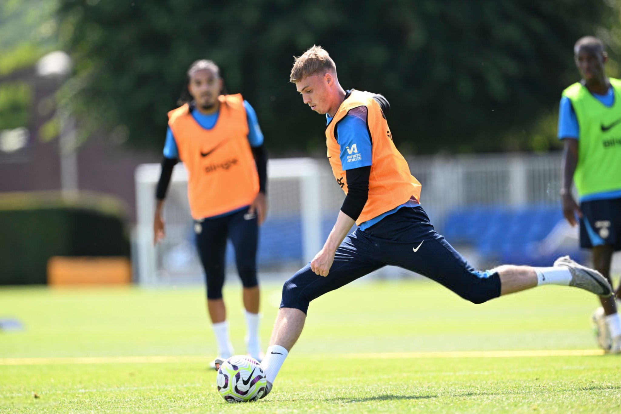 Ekspresi Cole Palmer usai laga bersama Chelsea. Gelandang muda itu memicu spekulasi usai fotonya tidak muncul dalam Kalender Timnas Inggris 2026. FOTO: TWITTER COLE PALMER