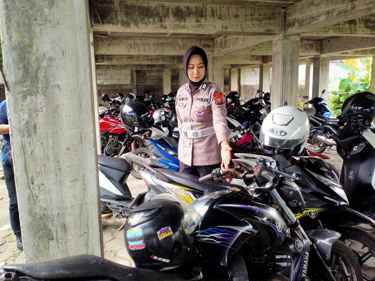 Satlantas Polres Ngawi menggencarkan sosialisasi keselamatan dan Operasi Zebra Semeru 2025 untuk menekan kecelakaan pelajar. DOK RADAR NGAWI