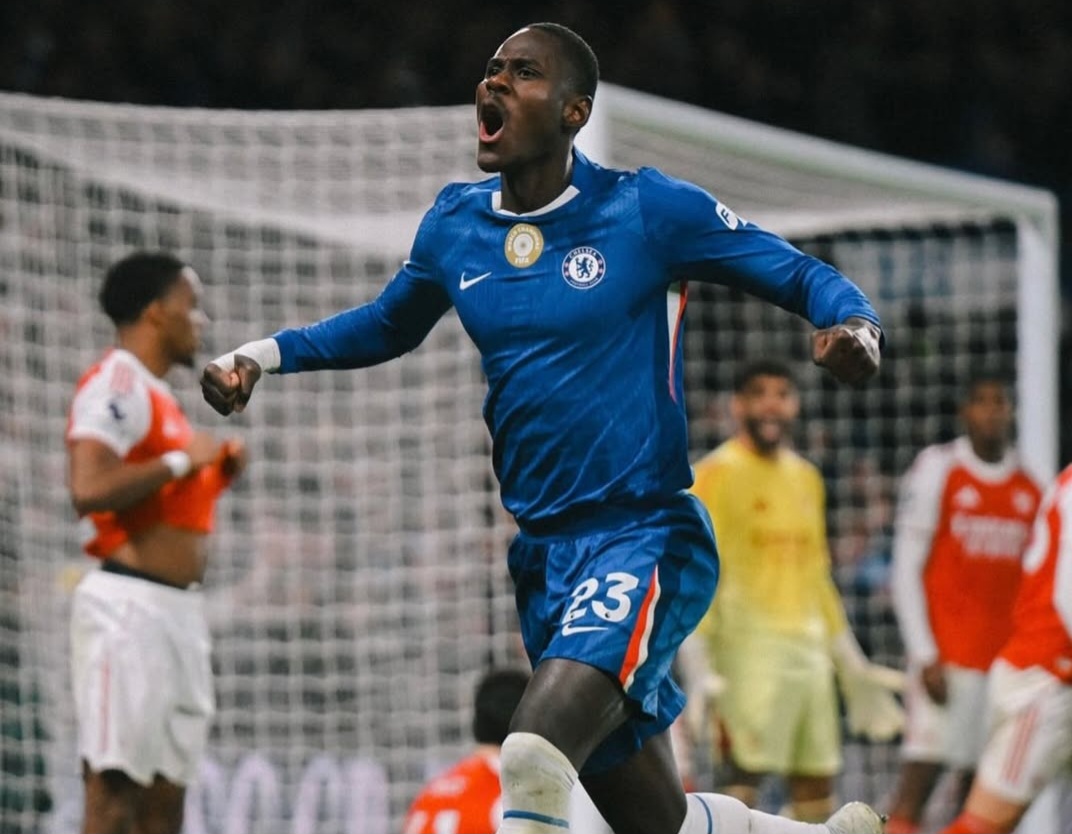 Chelsea tahan Arsenal 1-1 meski bermain 10 pemain.