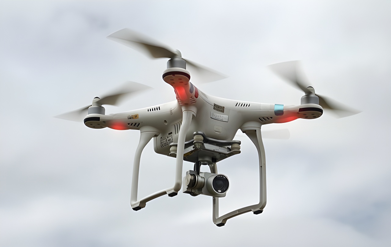 Ilustrasi drone.