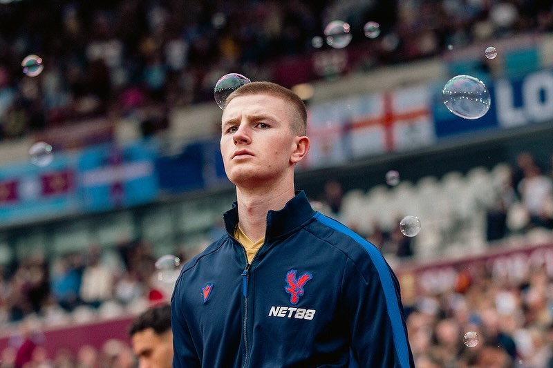Gelandang muda Crystal Palace Adam Wharton diminati oleh Manchester United. FOTO: Instagram/@adamwharton10