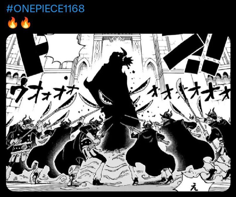 Spoiler One Piece 1168 ungkap momen penusukan Harald.