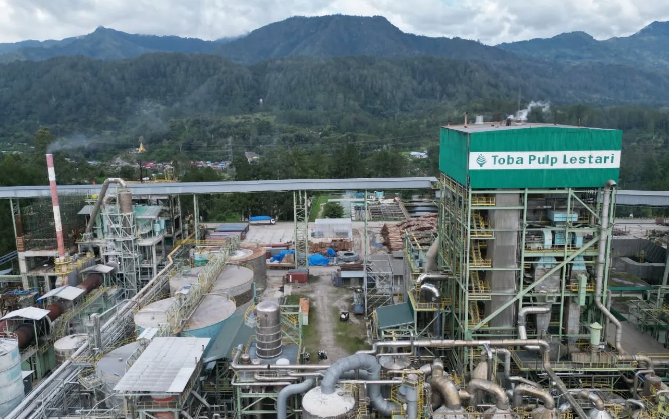 Toba Pulp Lestari dituding WALHI sebagai salah satu perusahaan penyebab bencana di Sumatera.