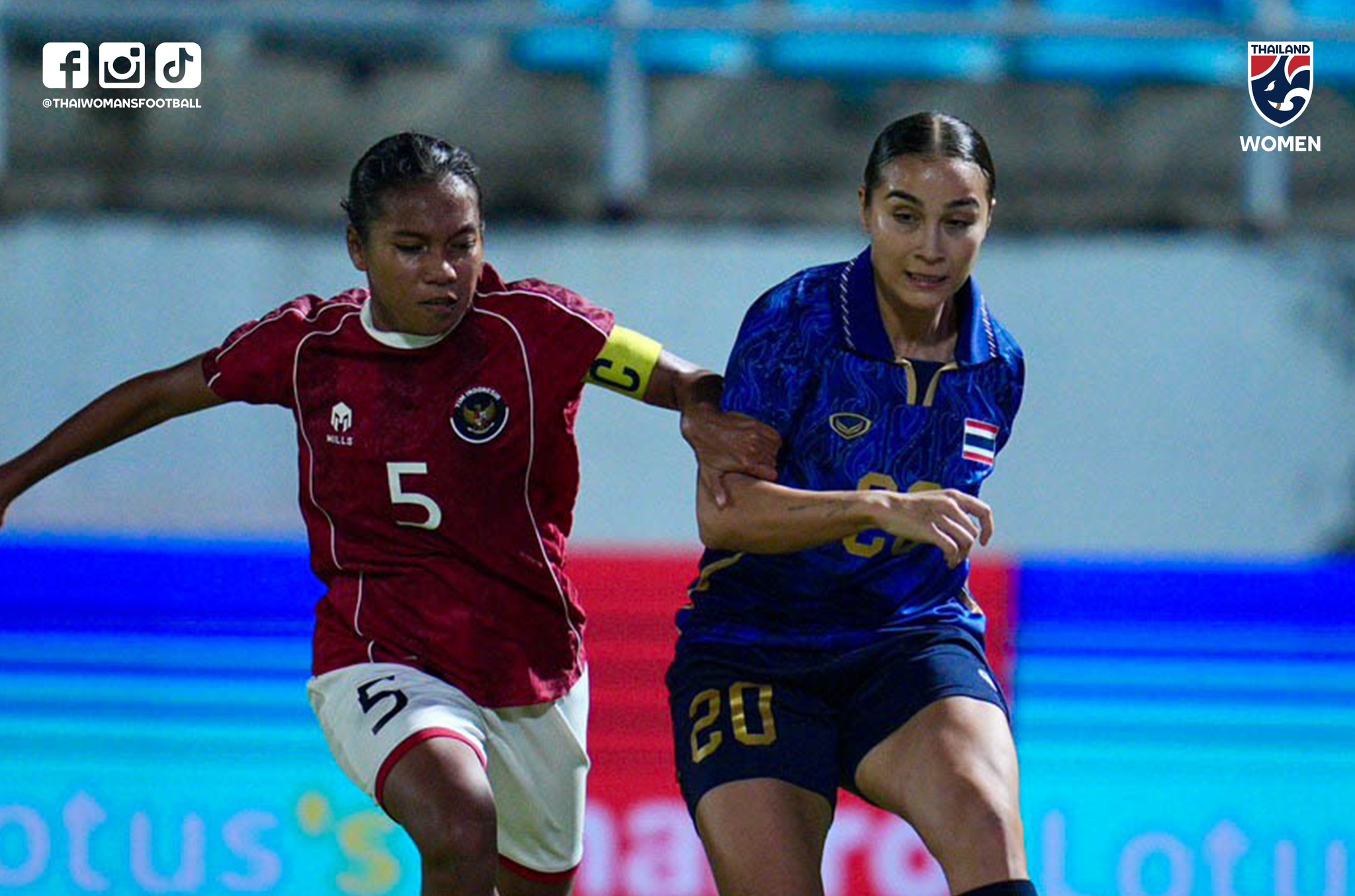 Thailand terlalu perkasa bagi Indonesia.