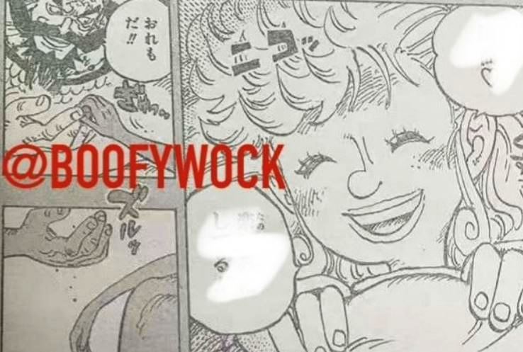 Ida berpura-pura kuat di hadapan suaminya Harald dalam cerita baca komik One Piece 1168 RAW.
