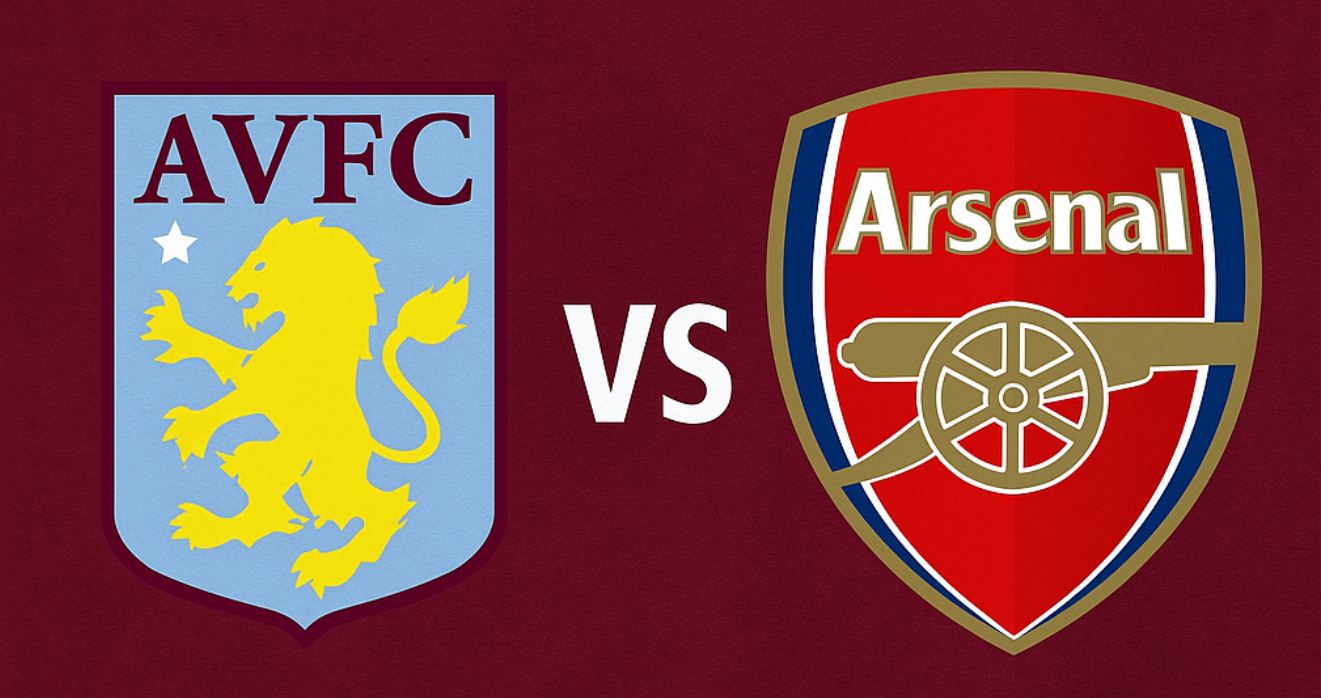 Duel Aston Villa vs Arsenal akan berlangsung pada Sabtu 6 Desember 2025 pukul 19.30 WIB.