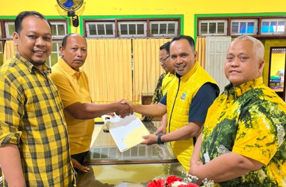 Didik Haryono ditetapkan sebagai calon tunggal Ketua DPD Golkar Magetan setelah pendaftaran Musda XI ditutup tanpa pesaing. FOTO: ISTIMEWA