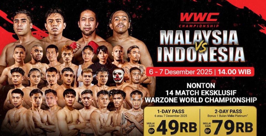Fight card Warzone World Championship 2025.