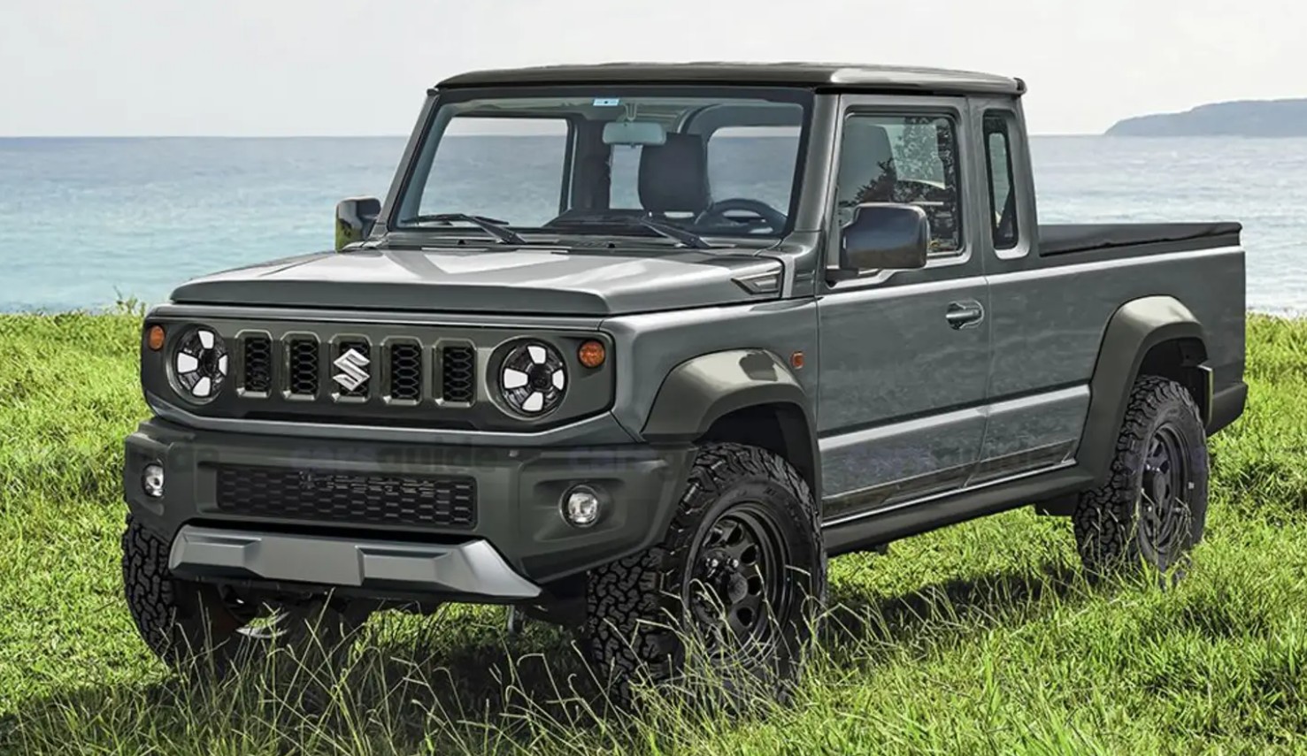 Desain Suzuki Jimny Pickup.