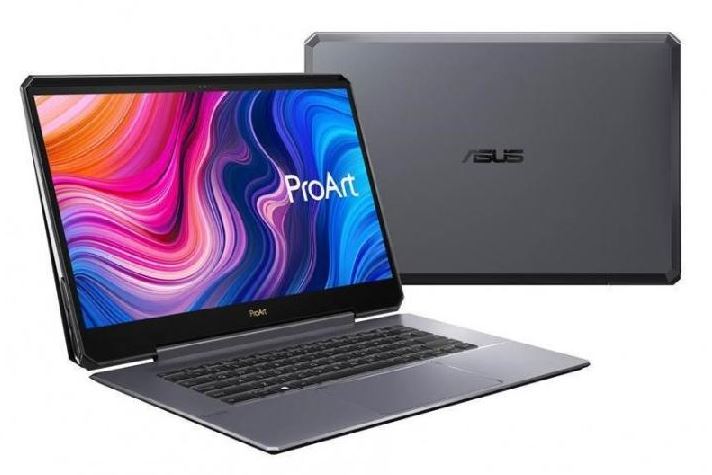 Ilustrasi laptop ASUS yang powerful.