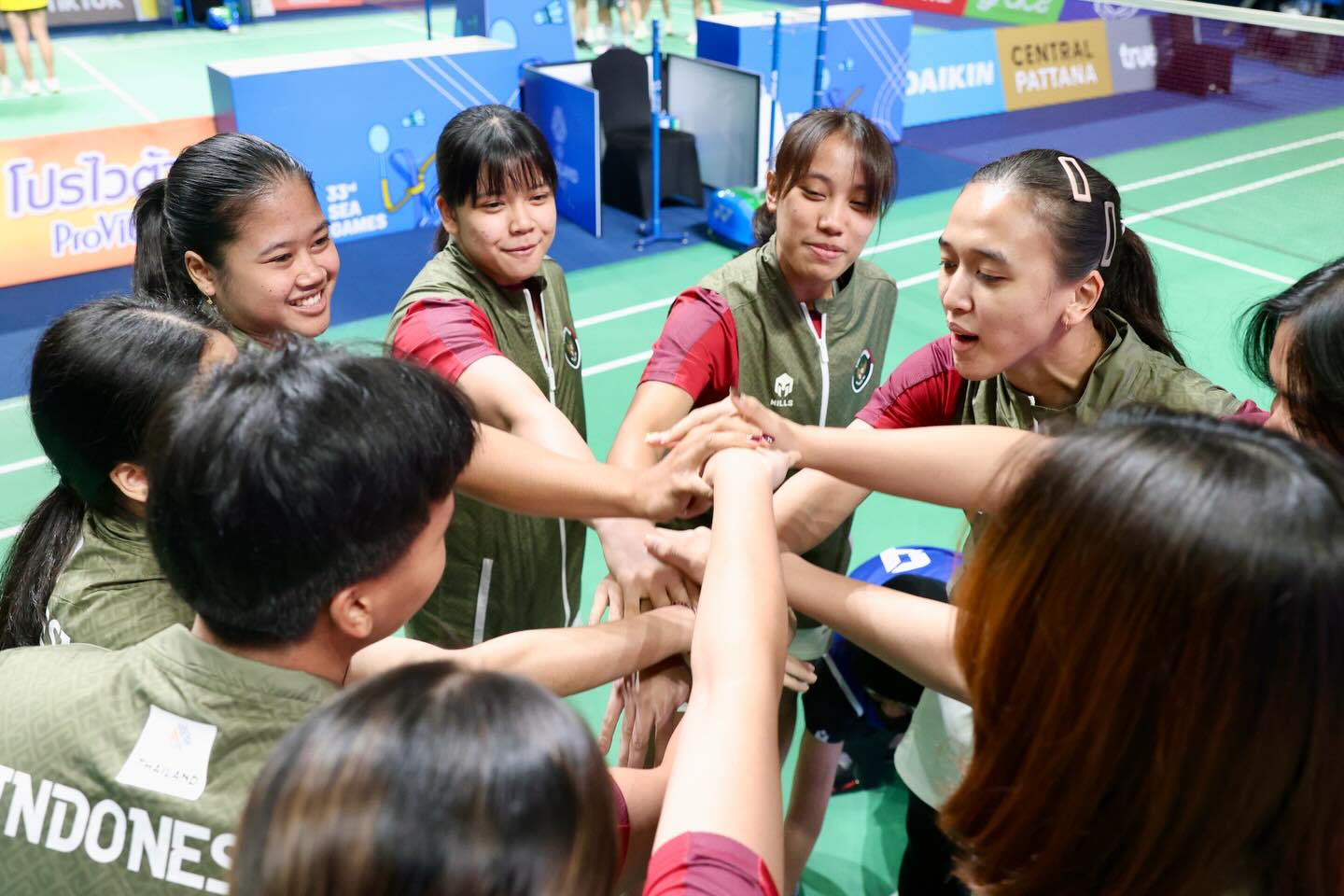 Tim putri Indonesia ke final.