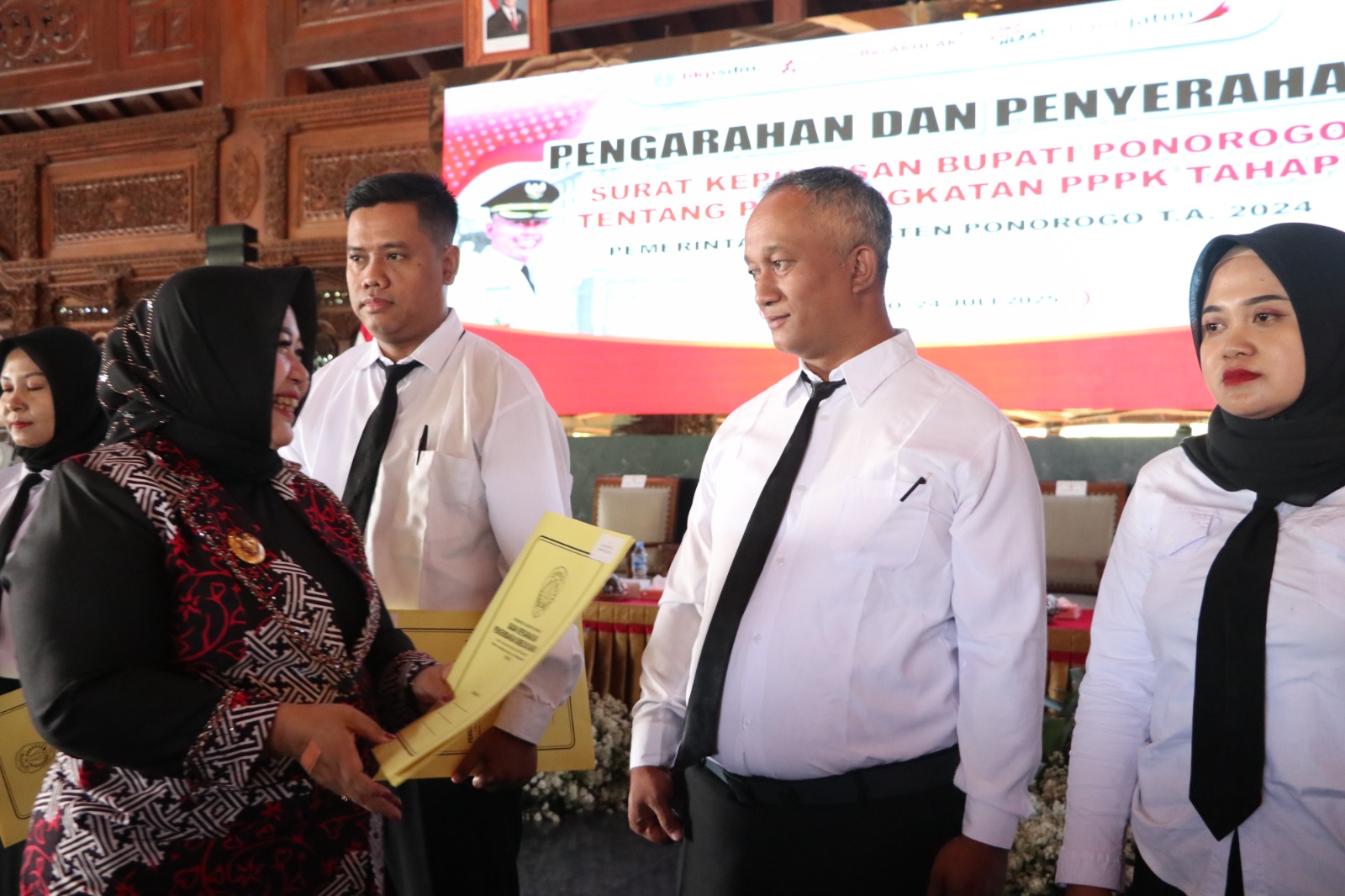 Ratusan PPPK Ponorogo angkatan 2021 menanti perpanjangan kontrak yang dijadwalkan berlaku mulai 1 Januari 2026. DOK RADAR PONOROGO
