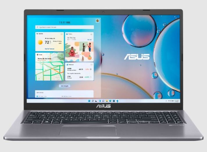 Ilustrasi laptop ASUS yang punya banyak keunggulan.
