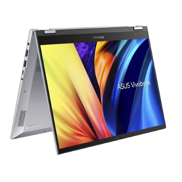 Ilustrsai laptop ASUS flip 360 derajat.