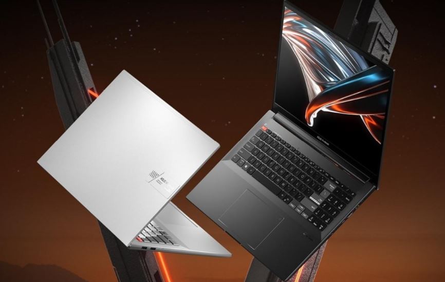 Ilustrasi perbandingan laptop ASUS.