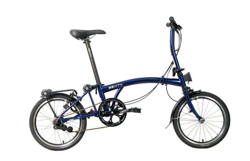 Sepeda lipat 3Sixty yang mirip Brompton dengan harga lebih terjangkau.