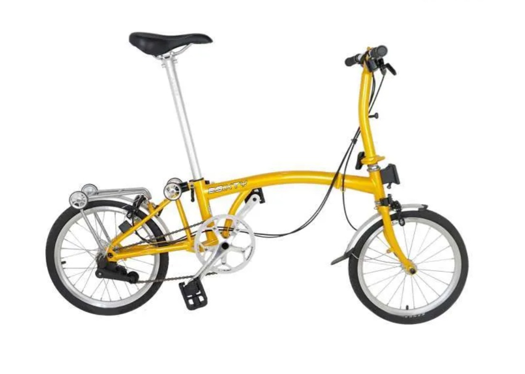Sepeda lipat 3Sixty mirip Brompton.