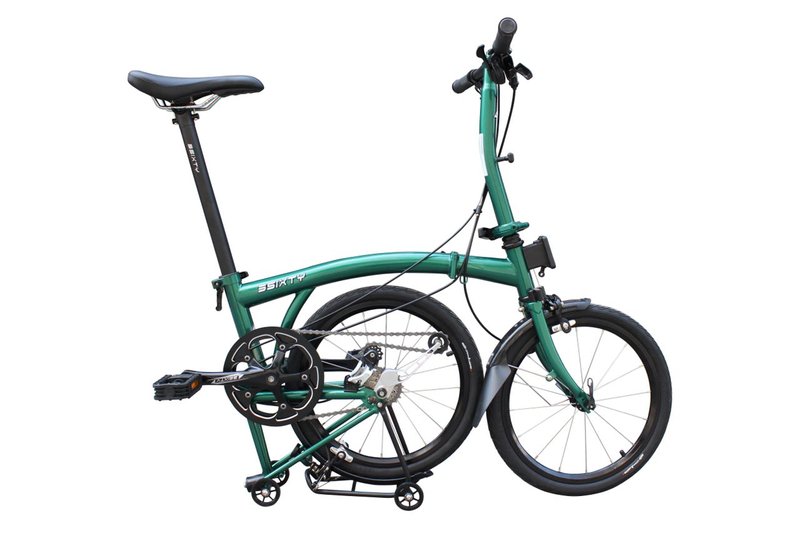 Sepeda lipat 3Sixty M3S dengan Brompton vibes.