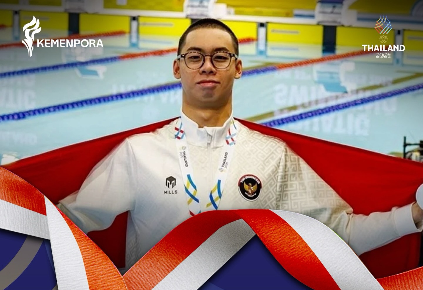 Jason Donovan berjaya dengan 2 emas.