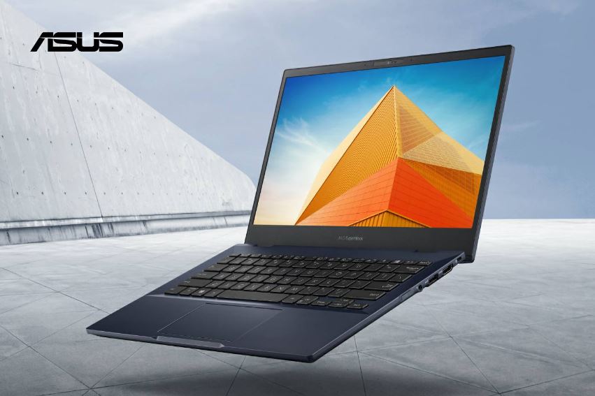 Ilustrasi laptop ASUS ExpertBook.