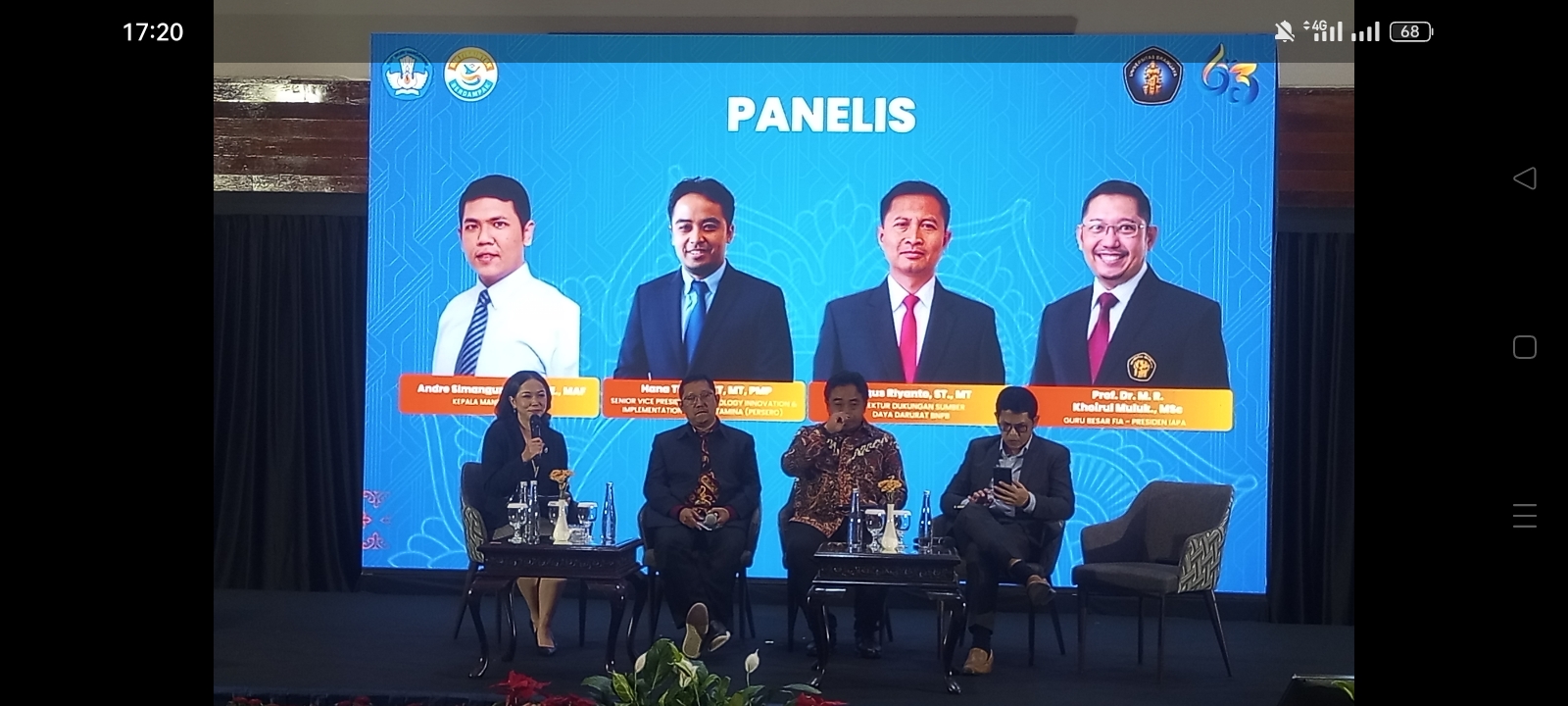 Forum strategis bertajuk Public and Business Leader Forum: 2026 Outlook & Challenges yang digelar UB dalam rangka dies natalis ke-63.