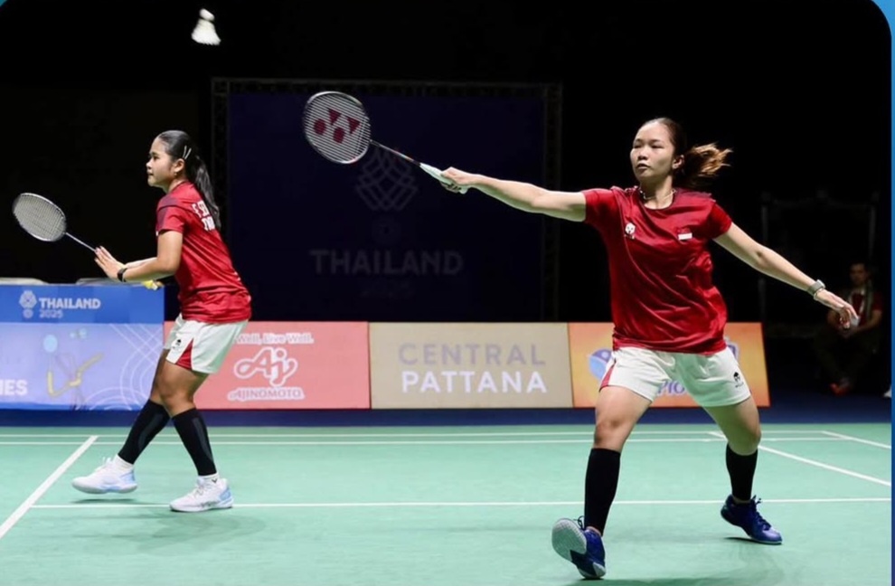 Rachel/Febi harus mengakui keunggulan pasangan unggulan pertama Malaysia, Pearly Tan/Thinaah Muralitharan.