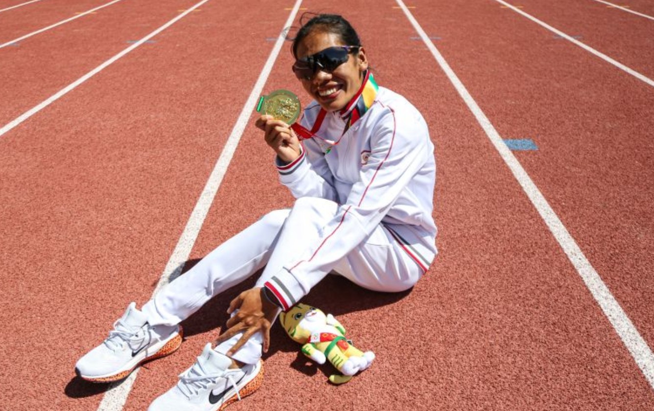 Odekta Naibaho cetak hattrick emas maraton putri SEA Games 2025.