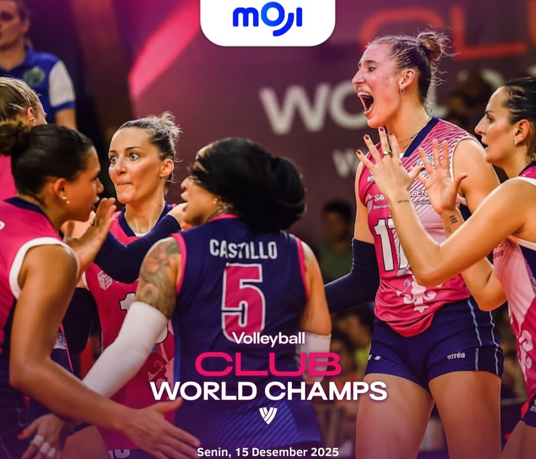 Scandicci menaklukkan Conegliano 3-1 dan merebut gelar juara dunia klub voli putri FIVB 2025 di S&atilde;o Paulo.