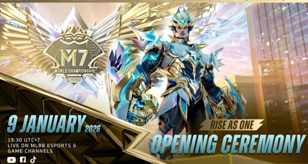 M7 World Championship MLBB 2026 digelar di Jakarta dengan opening ceremony perdana dan 22 tim dunia bertarung.