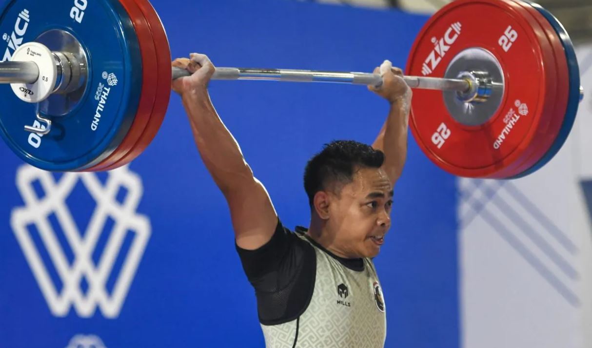 Eko Yuli Irawan, salah satu lifter andalan Indonesia di SEA Games 2025.