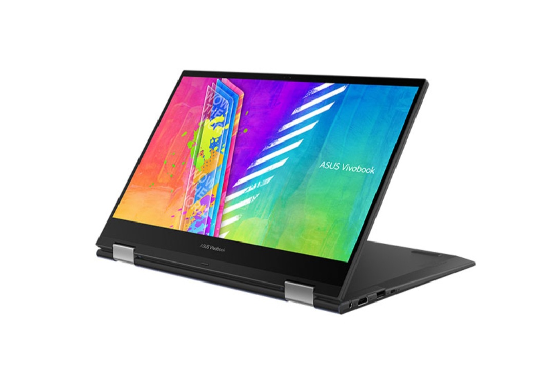 Ilustrasi laptop ASUS premium.