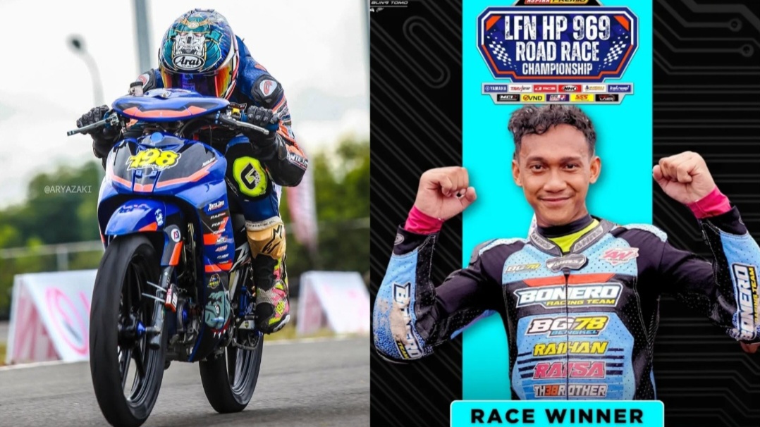 Pembalap nasional Awhin Sanjaya meninggal dunia usai kecelakaan fatal di Final Sumatera Cup Prix 2025 di Sirkuit Zabaq, Jambi.