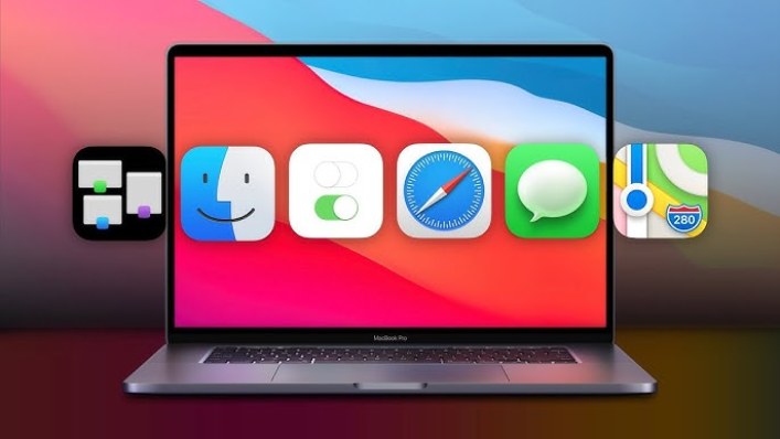 Ilustrasi aplikasi MacBook layak instal.