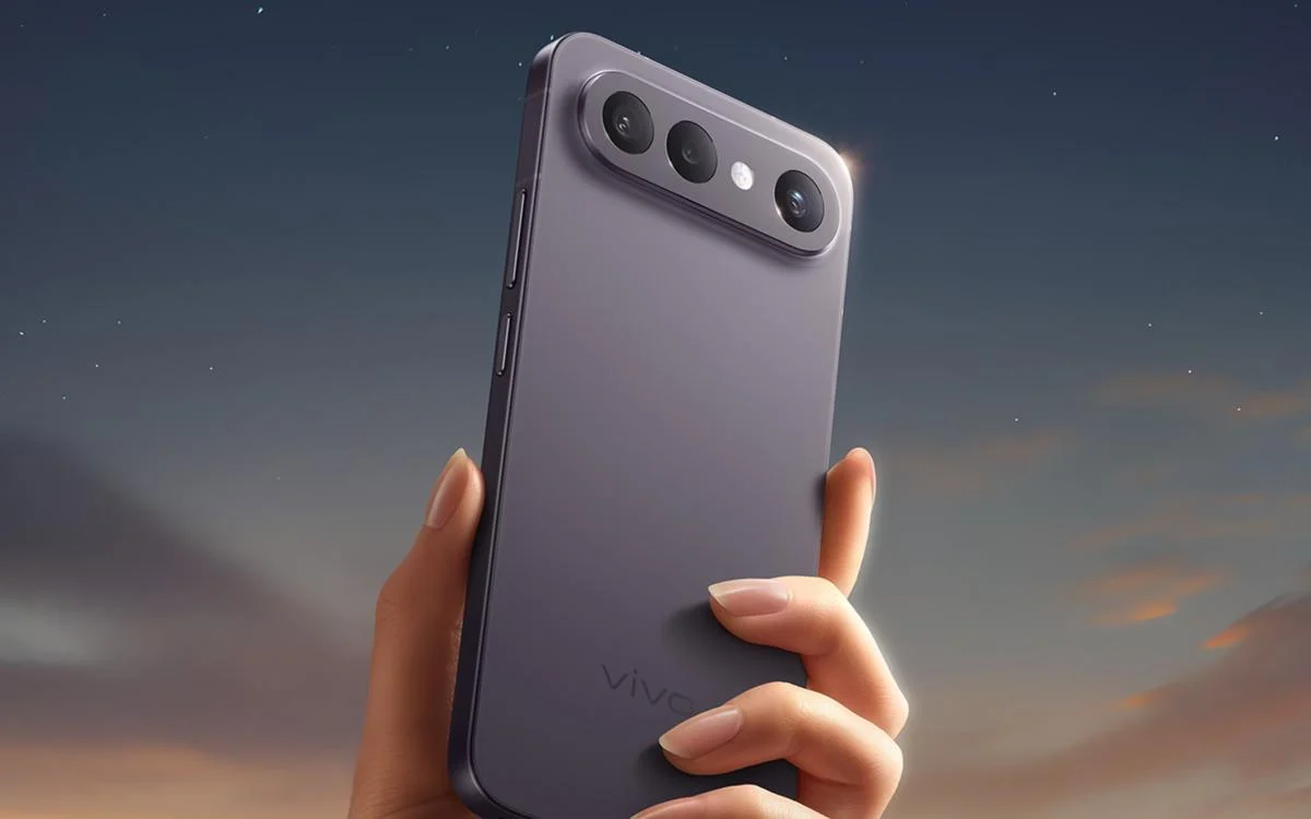 Tampilan belakang Vivo S50 Series yang membawa modul kamera unik, sekilas menyerupai desain iPhone generasi terbaru.