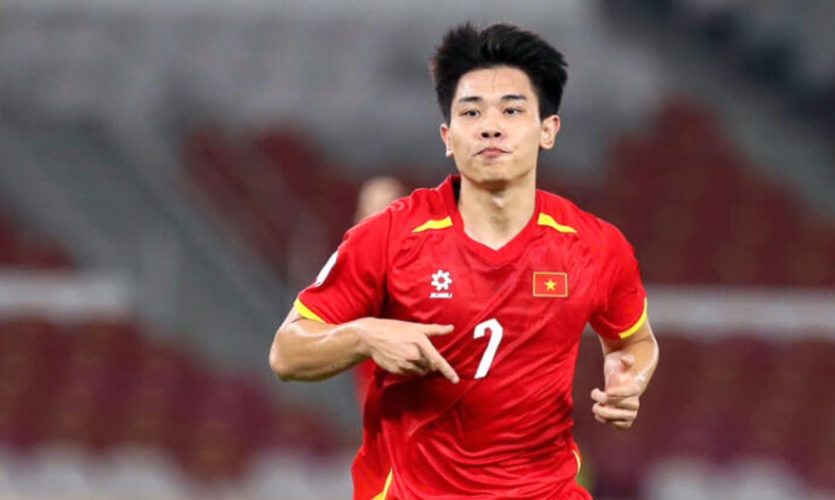 Pemain masa depan Vietnam, Nguyen Dinh Bac.